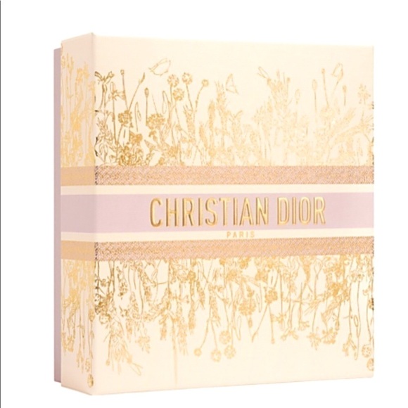 Dior Golden Floral Mother’s Day Empty Square Gift Box Authentic - Picture 1 of 15